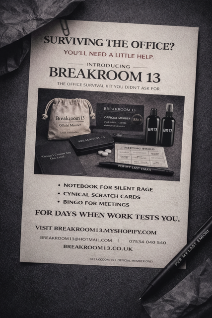 Breakroom 13 - Corporate Survival Kit