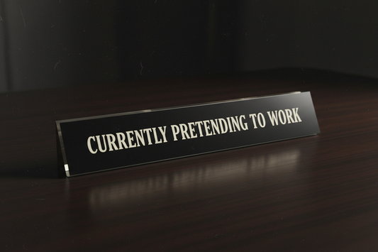 Mini Desk Sign | Breakroom 13