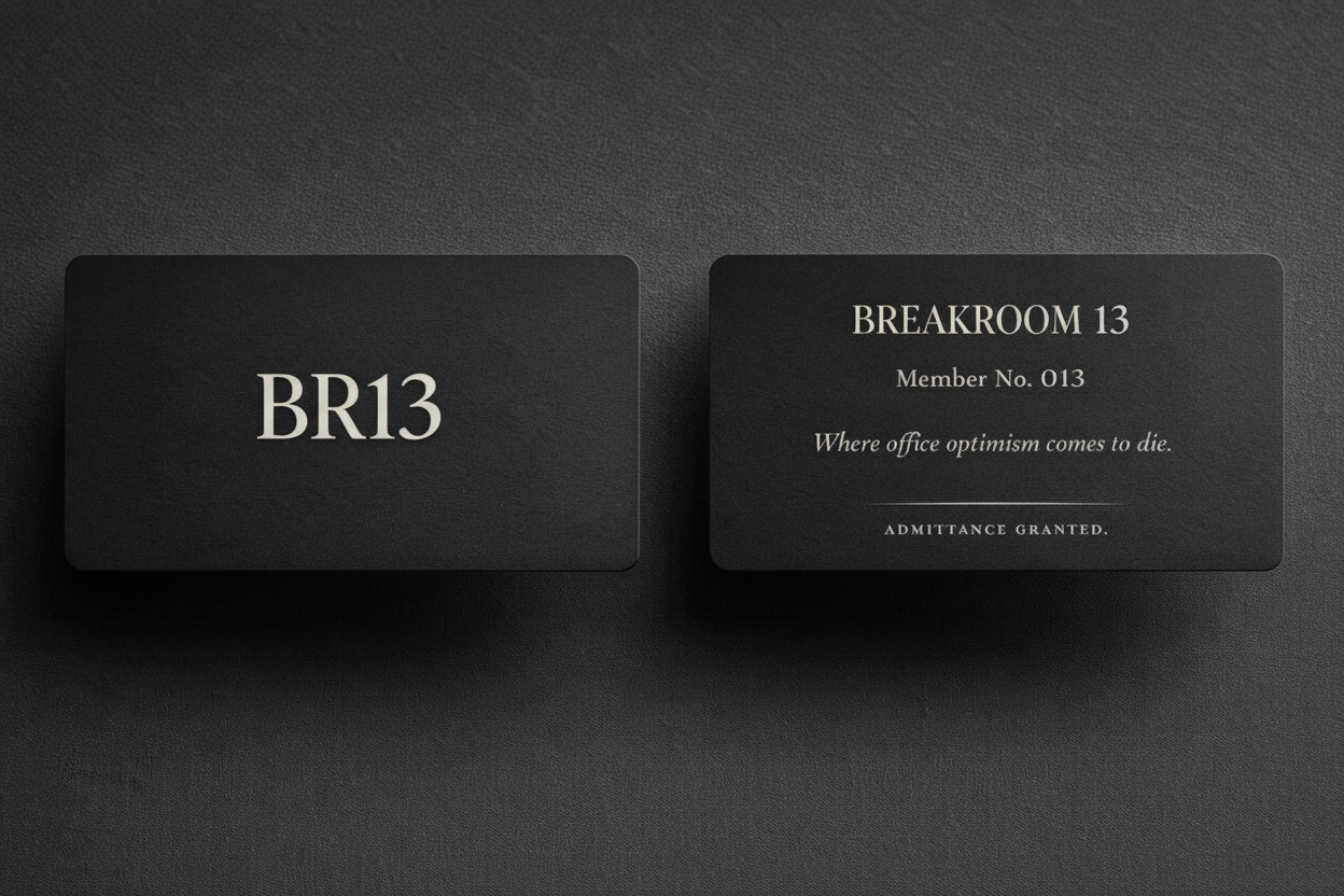 Breakroom 13 - Corporate Survival Kit